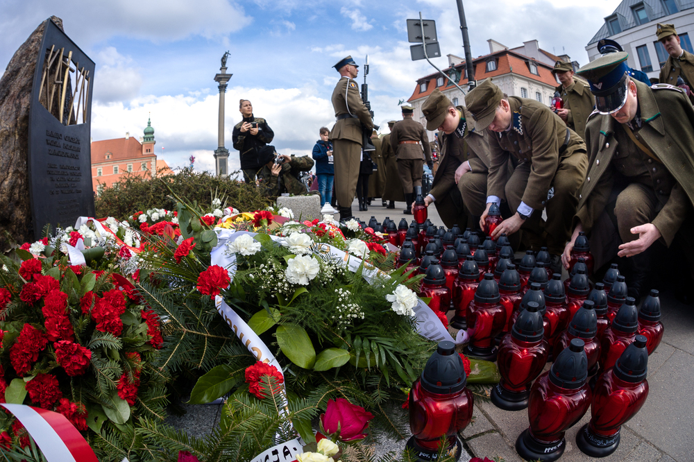 XVI Katyński Marsz Cieni – Warszawa, 16 kwietnia 2023. Fot. Sławek Kasper (IPN)