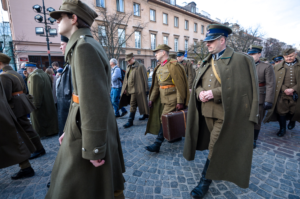 XVI Katyński Marsz Cieni – Warszawa, 16 kwietnia 2023. Fot. Sławek Kasper (IPN)