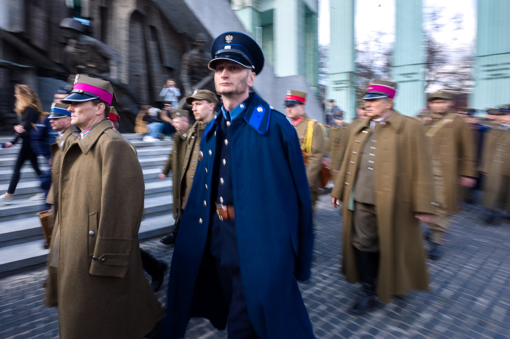 XVI Katyński Marsz Cieni – Warszawa, 16 kwietnia 2023. Fot. Sławek Kasper (IPN)