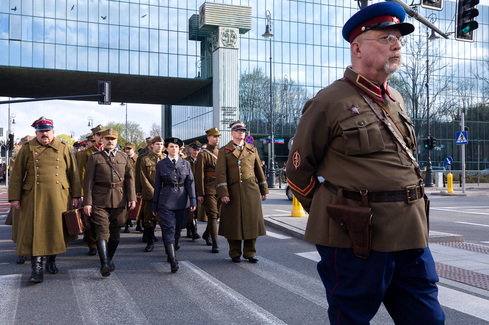XVI Katyński Marsz Cieni – Warszawa, 16 kwietnia 2023. Fot. Sławek Kasper (IPN)