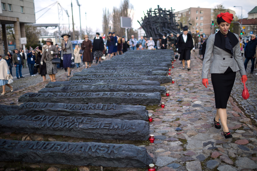 XVI Katyński Marsz Cieni – Warszawa, 16 kwietnia 2023. Fot. Sławek Kasper (IPN)