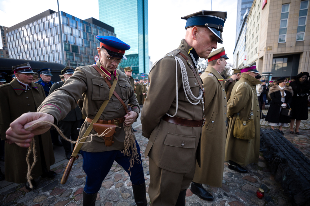 XVI Katyński Marsz Cieni – Warszawa, 16 kwietnia 2023. Fot. Sławek Kasper (IPN)