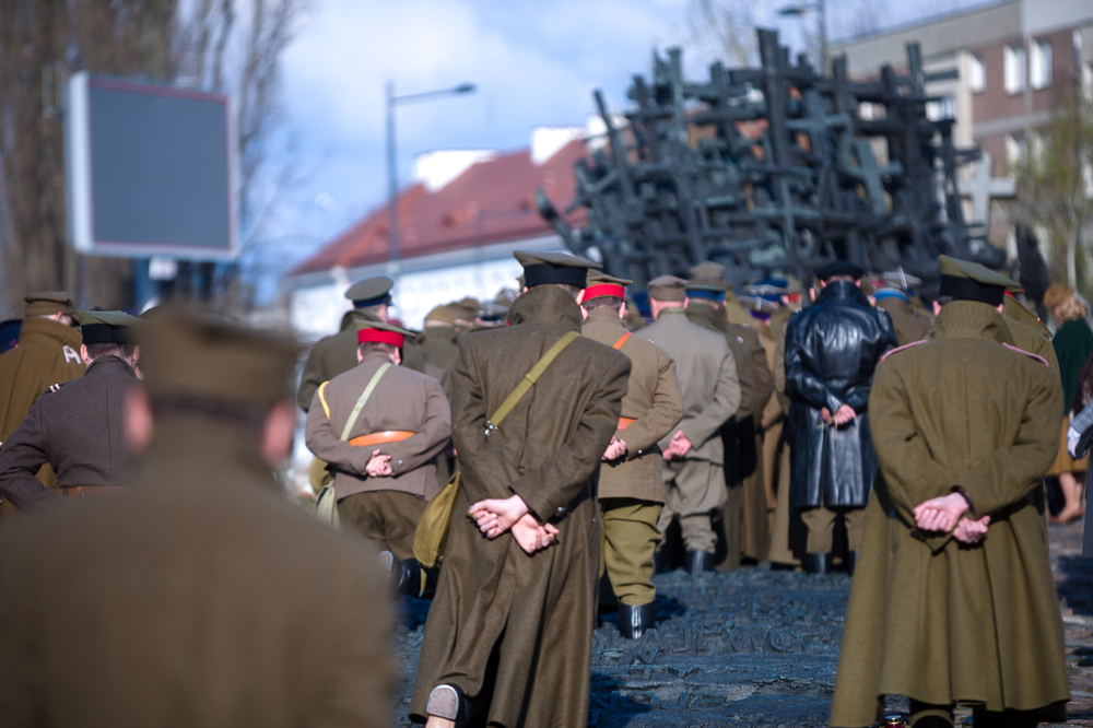 XVI Katyński Marsz Cieni – Warszawa, 16 kwietnia 2023. Fot. Sławek Kasper (IPN)