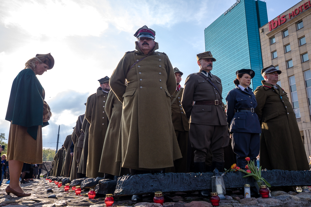 XVI Katyński Marsz Cieni – Warszawa, 16 kwietnia 2023. Fot. Sławek Kasper (IPN)