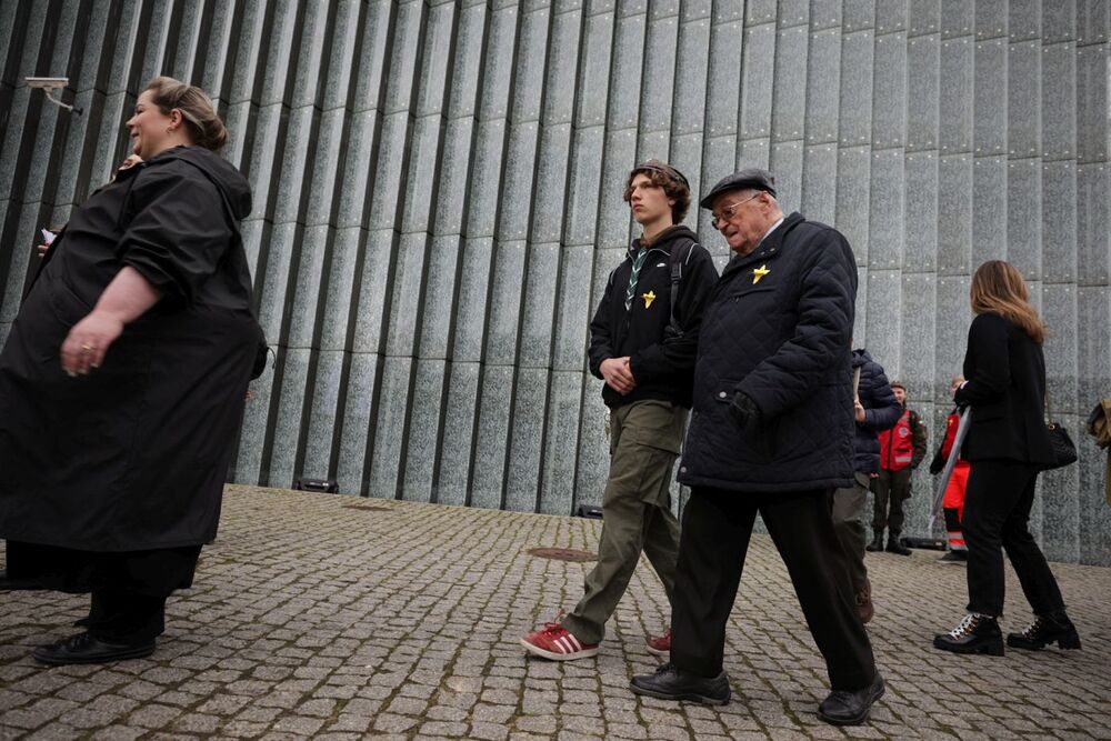 Obchody 80. rocznicy powstania w getcie warszawskim – Warszawa, 19 kwietnia 2023. Fot. Mikołaj Bujak (IPN)