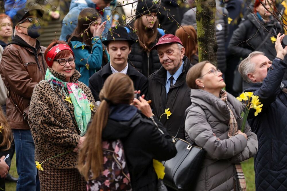 Obchody 80. rocznicy powstania w getcie warszawskim – Warszawa, 19 kwietnia 2023. Fot. Mikołaj Bujak (IPN)