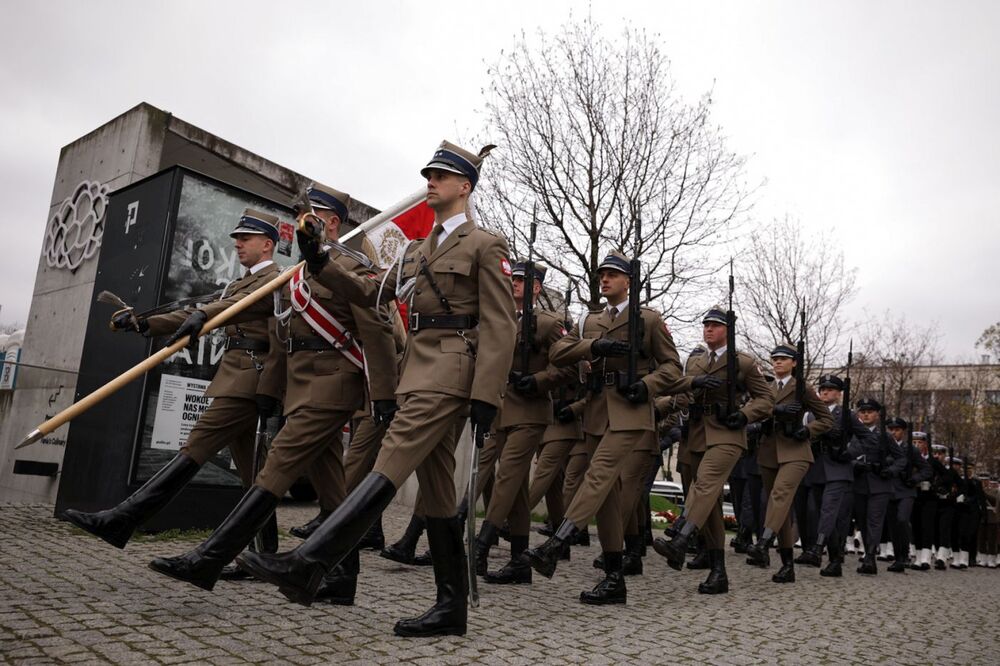Obchody 80. rocznicy powstania w getcie warszawskim – Warszawa, 19 kwietnia 2023. Fot. Mikołaj Bujak (IPN)