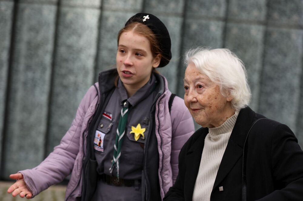 Obchody 80. rocznicy powstania w getcie warszawskim – Warszawa, 19 kwietnia 2023. Fot. Mikołaj Bujak (IPN)