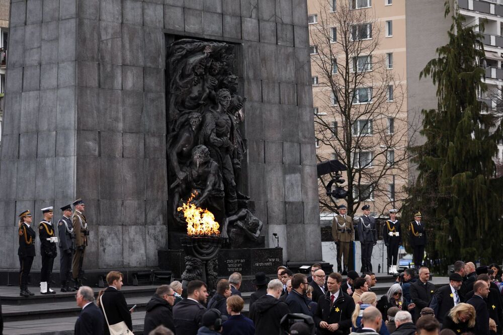 Obchody 80. rocznicy powstania w getcie warszawskim – Warszawa, 19 kwietnia 2023. Fot. Mikołaj Bujak (IPN)