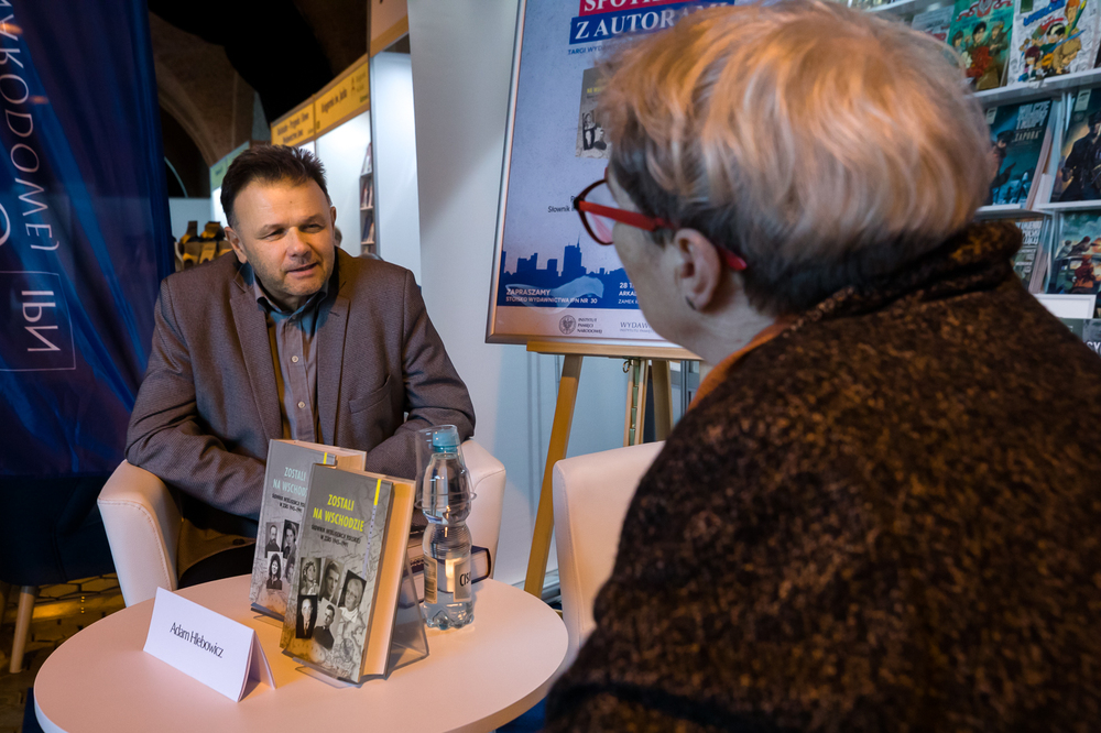 XXVIII Targi Wydawców Katolickich w Arkadach Kubickiego w Warszawie – 20–23 kwietnia 2023. Fot. Sławek Kasper (IPN)