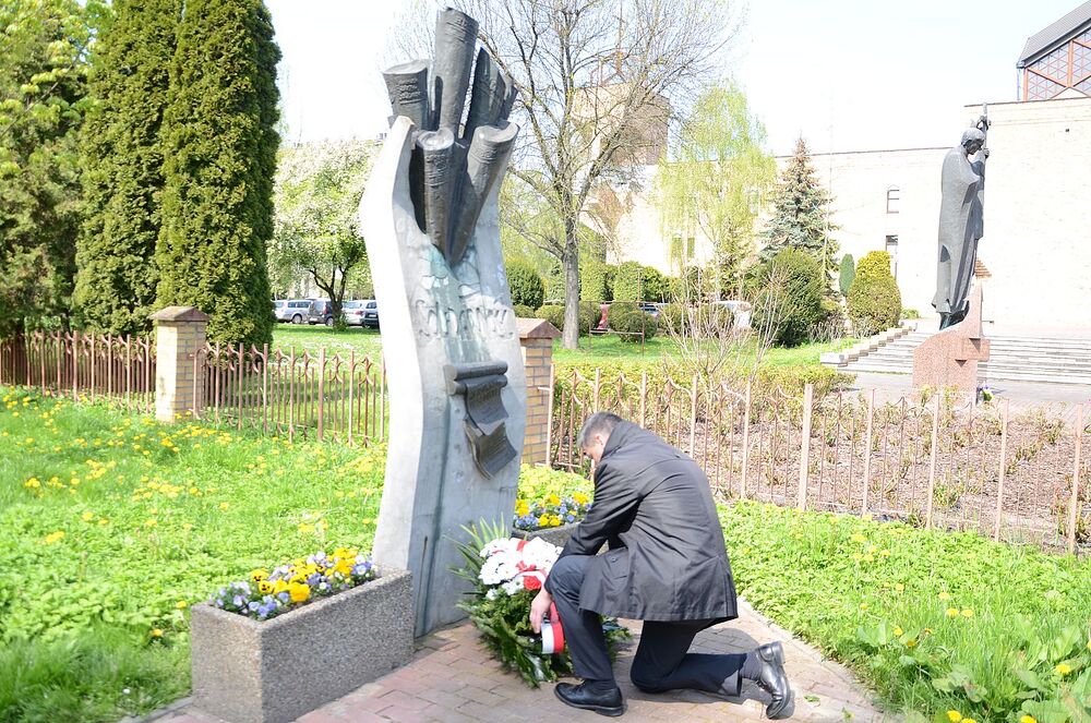 Wiosna Solidarności '88. Uroczystości w Nowej Hucie – 28 kwietnia 2023. Fot. Janusz Ślęzak (IPN)