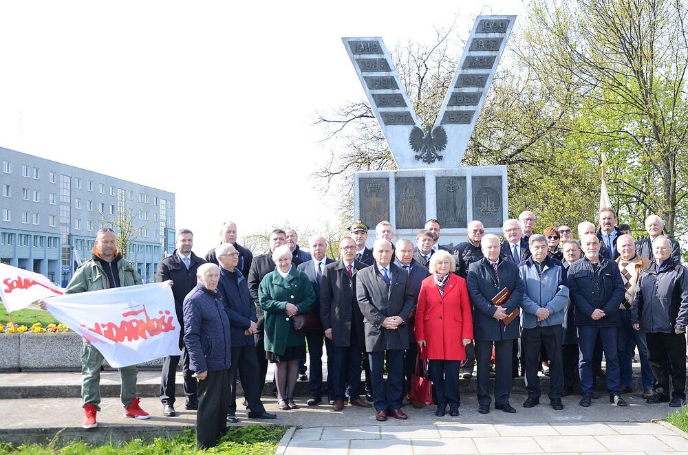 Wiosna Solidarności '88. Uroczystości w Nowej Hucie – 28 kwietnia 2023. Fot. Janusz Ślęzak (IPN)