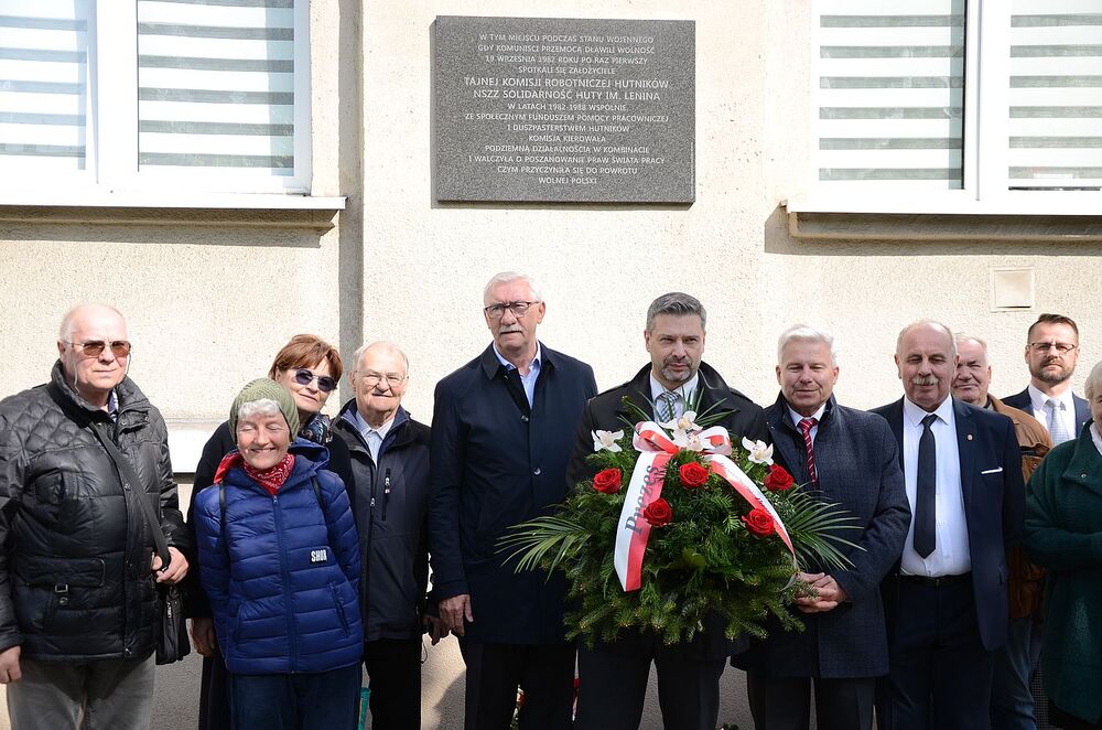 Wiosna Solidarności '88. Uroczystości w Nowej Hucie – 28 kwietnia 2023. Fot. Janusz Ślęzak (IPN)