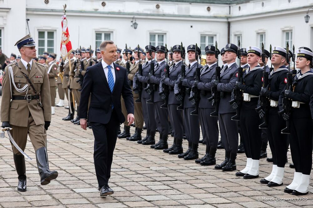 Dzień Polonii i Polaków za Granicą – uroczystości w Belwederze – Warszawa, 2 maja 2023. Fot. Marek Borawski/KPRP