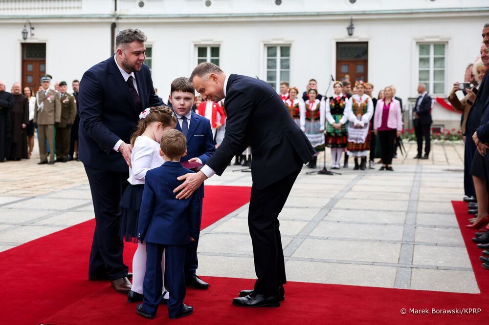 Dzień Polonii i Polaków za Granicą – uroczystości w Belwederze – Warszawa, 2 maja 2023. Fot. Marek Borawski/KPRP