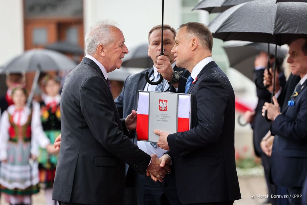 Dzień Polonii i Polaków za Granicą – uroczystości w Belwederze – Warszawa, 2 maja 2023. Fot. Marek Borawski/KPRP