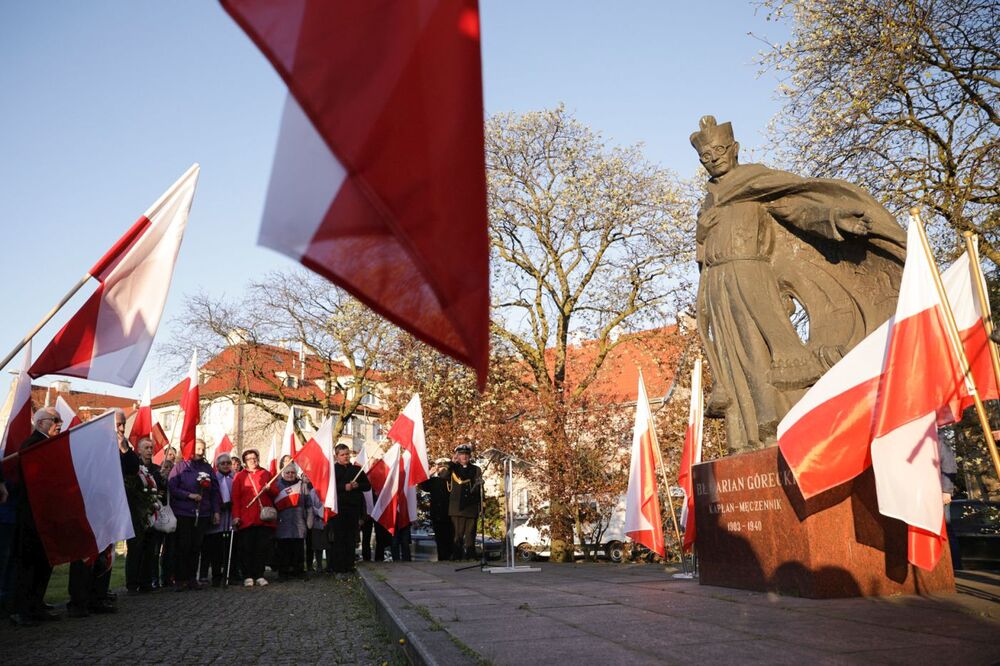 Uroczystość upamiętniająca bł. ks. Mariana Góreckiego w 120. rocznicę urodzin – Gdańsk, 2 maja 2023. Fot. Mikołaj Bujak (IPN)