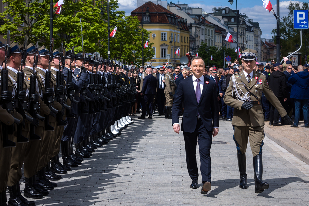 Obchody Święta Narodowego Trzeciego Maja – Warszawa, 3 maja 2023. Fot. Sławek Kasper (IPN)