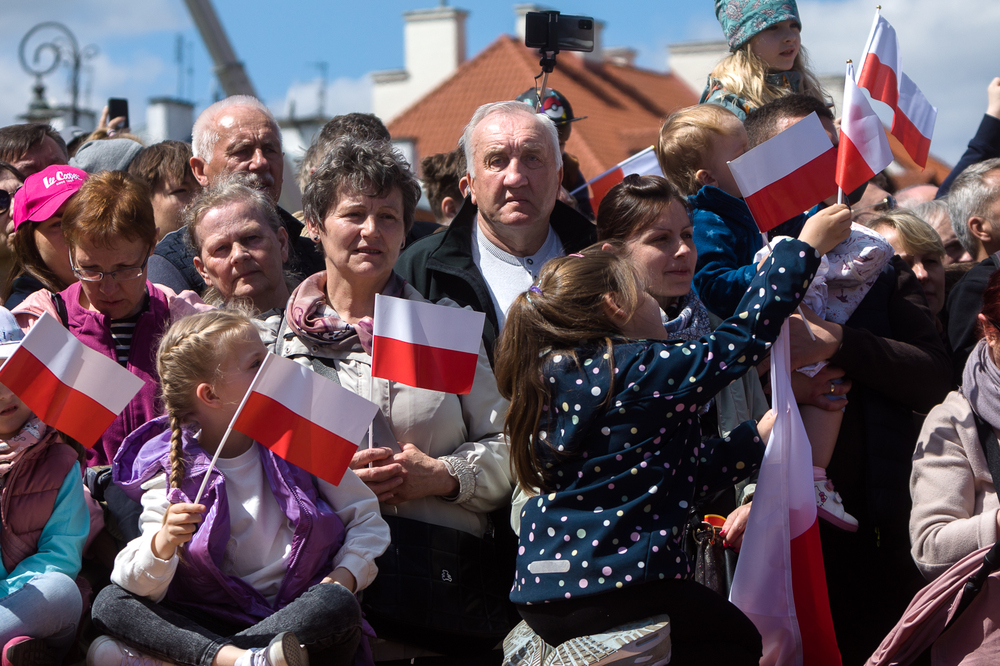 Obchody Święta Narodowego Trzeciego Maja – Warszawa, 3 maja 2023. Fot. Sławek Kasper (IPN)