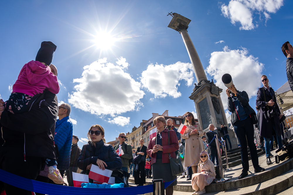 Obchody Święta Narodowego Trzeciego Maja – Warszawa, 3 maja 2023. Fot. Sławek Kasper (IPN)