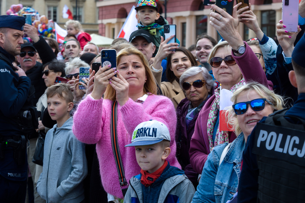 Obchody Święta Narodowego Trzeciego Maja – Warszawa, 3 maja 2023. Fot. Sławek Kasper (IPN)