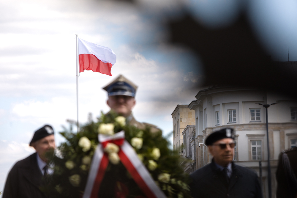 Uroczystości upamiętniające 78. rocznicę zakończenia II wojny światowej – Warszawa, 8 maja 2023. Fot. Sławek Kasper (IPN)