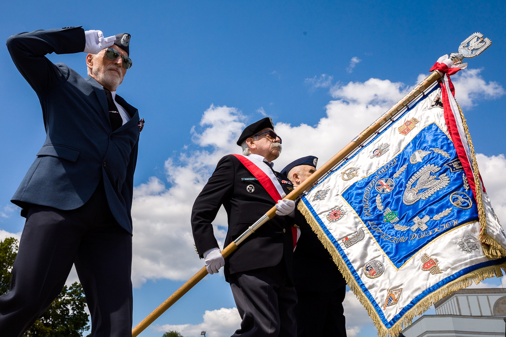 Uroczystości upamiętniające 78. rocznicę zakończenia II wojny światowej – Warszawa, 8 maja 2023. Fot. Sławek Kasper (IPN)