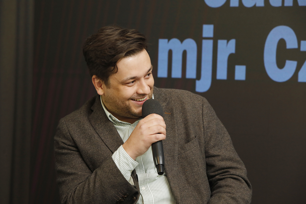 Dyskusja „Siatka wywiadowcza mjr. Czaykowskiego” z cyklu „Historia zza kulis” – Warszawa, 9 maja 2023. Fot: Piotr Życieński (IPN)