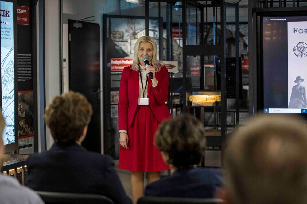 „Kobiety w historii Polski XX w.” – warsztaty dla nauczycieli – Warszawa, 9 maja 2023. Fot. Katarzyna Adamów (IPN)