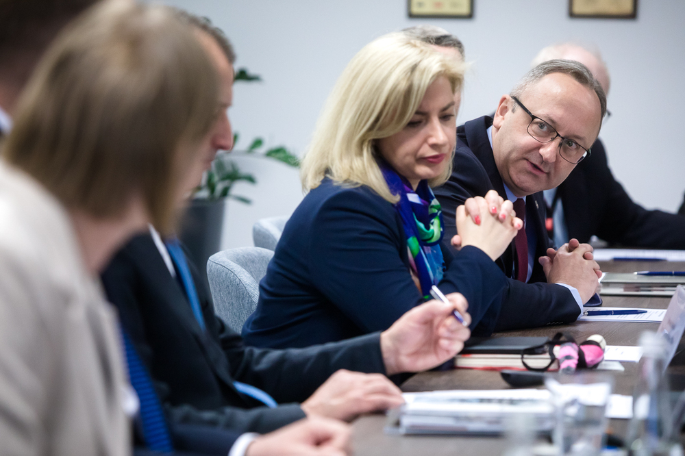 Przedstawiciele Copenhagen Executive Forum odwiedzili Instytut Pamięci Narodowej – Warszawa, 10 maja 2023. Fot. Sławek Kasper (IPN)