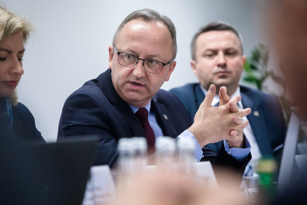 Przedstawiciele Copenhagen Executive Forum odwiedzili Instytut Pamięci Narodowej – Warszawa, 10 maja 2023. Fot. Sławek Kasper (IPN)