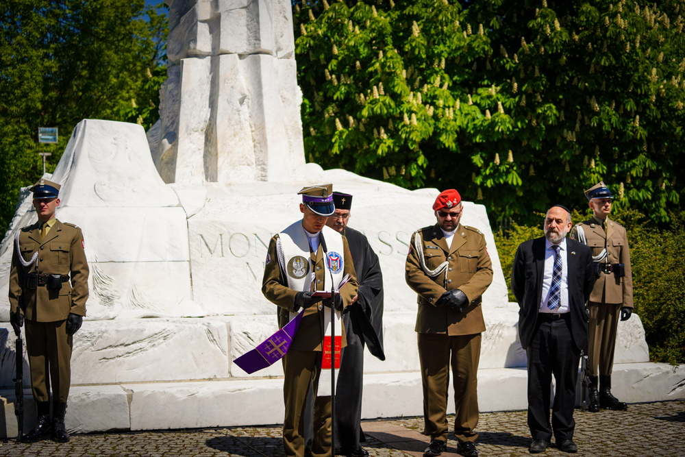 Obchody 79. rocznicy rozpoczęcia bitwy o Monte Cassino – Warszawa, 11 maja 2023. Fot. Mateusz Niegowski (IPN)