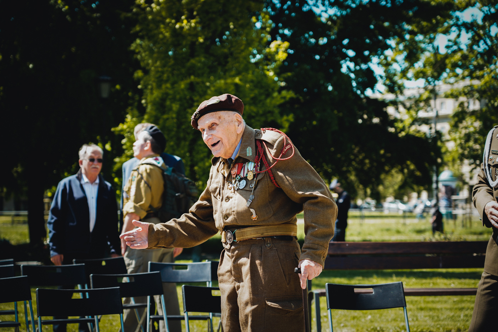 Obchody 79. rocznicy rozpoczęcia bitwy o Monte Cassino – Warszawa, 11 maja 2023. Fot. Mateusz Niegowski (IPN)