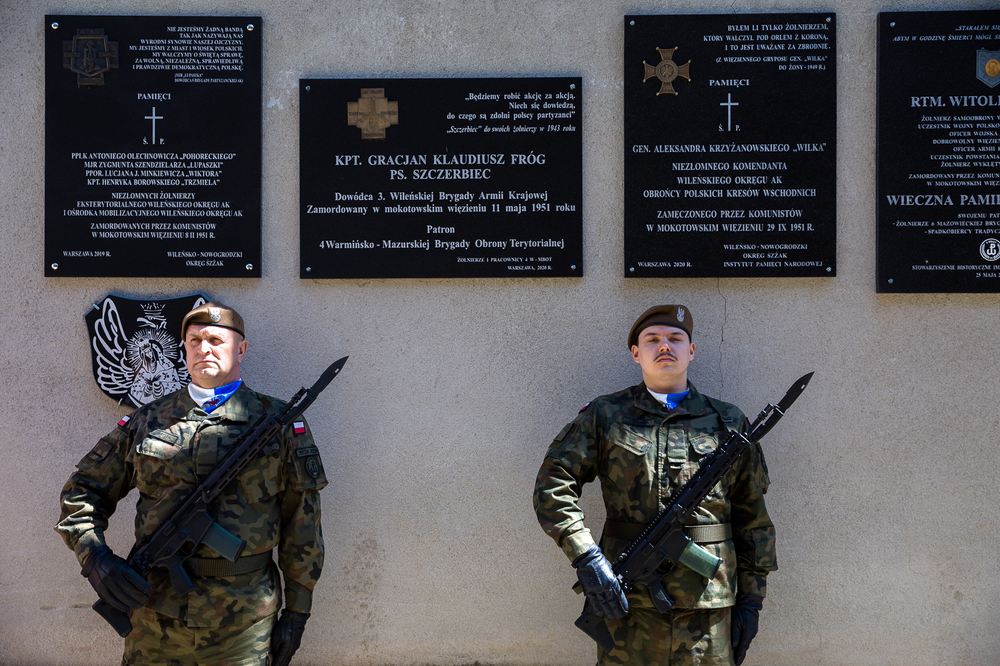 Uroczystości upamiętniające kpt. Gracjana Klaudiusza Fróga ps. „Szczerbiec” – Warszawa, 11 maja 2023. Fot. Sławek Kasper (IPN)