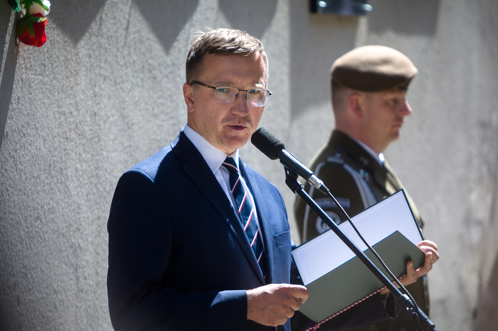 Uroczystości upamiętniające kpt. Gracjana Klaudiusza Fróga ps. „Szczerbiec” – Warszawa, 11 maja 2023. Fot. Sławek Kasper (IPN)