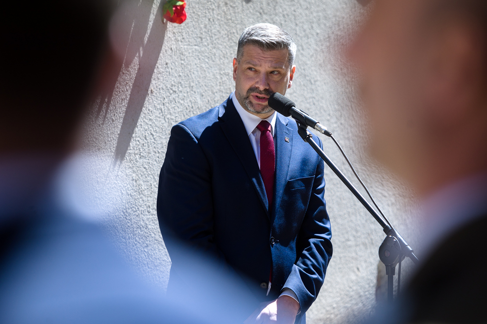 Uroczystości upamiętniające kpt. Gracjana Klaudiusza Fróga ps. „Szczerbiec” – Warszawa, 11 maja 2023. Fot. Sławek Kasper (IPN)