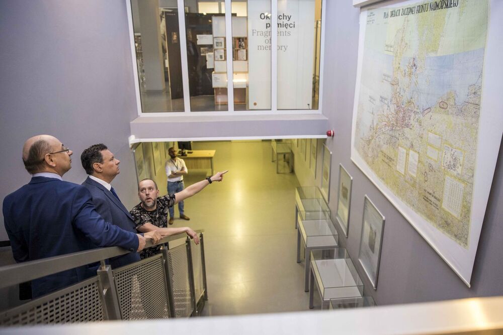 Wizyta ambasadora Izraela w Archiwum IPN – Warszawa, 11 maja 2023. Fot. Katarzyna Adamów (IPN)