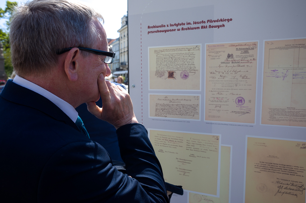 Obchody setnej rocznicy powołania Instytutu Piłsudskiego – Warszawa, 12 maja 2023. Fot. Sławek Kasper (IPN)