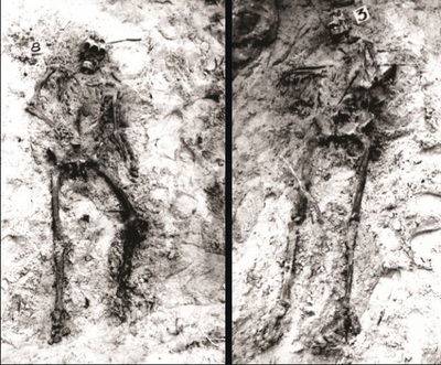 Prace ekshumacyjne w Gibach, 1987 (zbiory IPN)