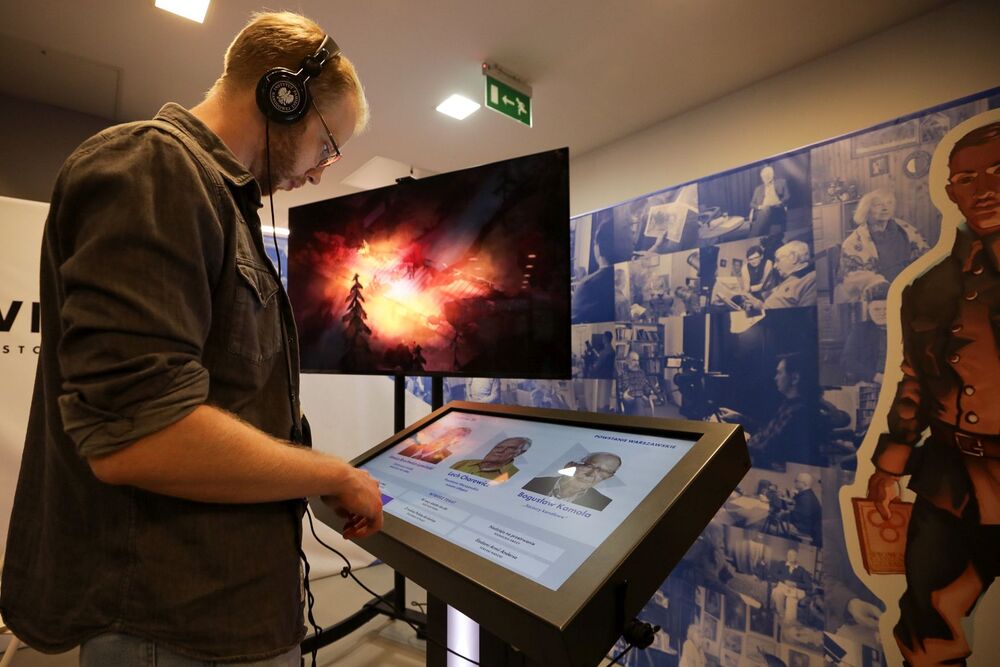 Noc Muzeów z Archiwum IPN – Strefa edukacji i relacje świadków historii – Warszawa, 13 maja 2023. Fot. Mikołaj Bujak (IPN)