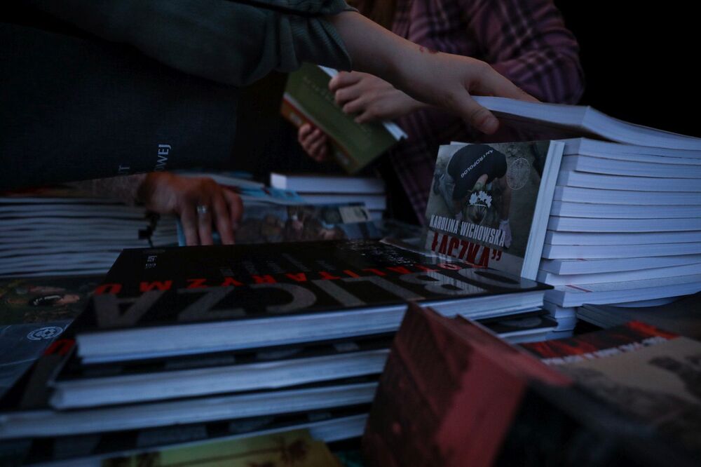 Noc Muzeów z Archiwum IPN – książki i gry od Wydawnictwa IPN – Warszawa, 13 maja 2023. Fot. Mikołaj Bujak (IPN)