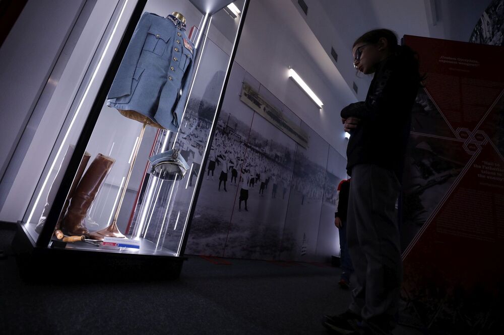 Noc Muzeów z Archiwum IPN – fragmenty wystawy „Ramię krzep – Ojczyźnie służ. 135. rocznica powstania Związku Sokolstwa Polskiego w Ameryce” – Warszawa, 13 maja 2023. Fot. Mikołaj Bujak (IPN)