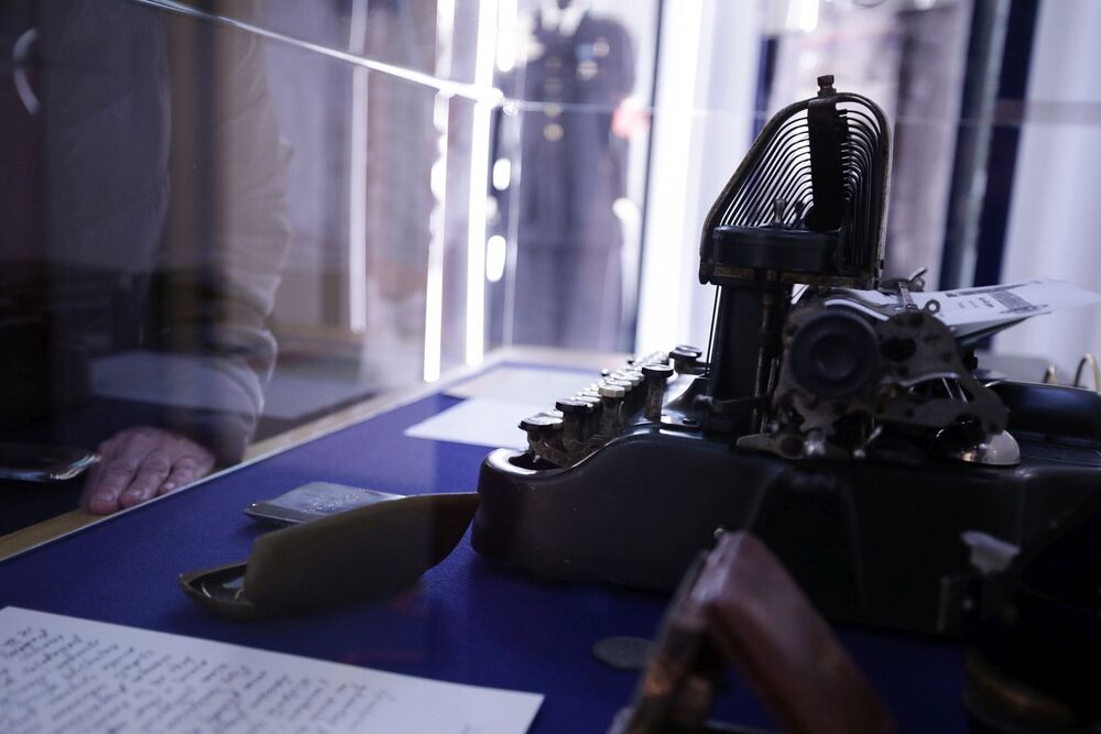 Noc Muzeów z Archiwum IPN – fragmenty wystawy „Ramię krzep – Ojczyźnie służ. 135. rocznica powstania Związku Sokolstwa Polskiego w Ameryce” – Warszawa, 13 maja 2023. Fot. Mikołaj Bujak (IPN)