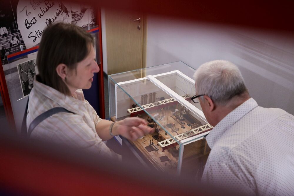 Noc Muzeów z Archiwum IPN – fragmenty wystawy „Ramię krzep – Ojczyźnie służ. 135. rocznica powstania Związku Sokolstwa Polskiego w Ameryce” – Warszawa, 13 maja 2023. Fot. Mikołaj Bujak (IPN)