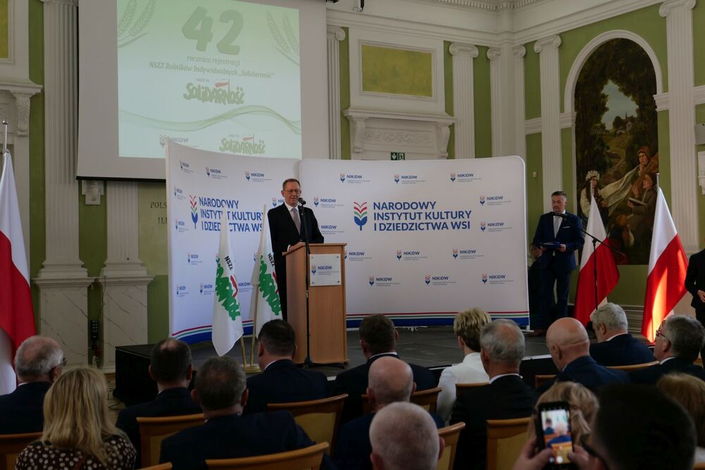 Obchody 42. rocznicy rejestracji NSZZ Rolników Indywidualnych „Solidarność” – Warszawa, 14 maja 2023. Fot. Karol Starowicz (IPN)