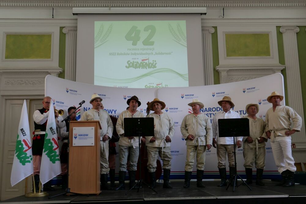 Obchody 42. rocznicy rejestracji NSZZ Rolników Indywidualnych „Solidarność” – Warszawa, 14 maja 2023. Fot. Karol Starowicz (IPN)