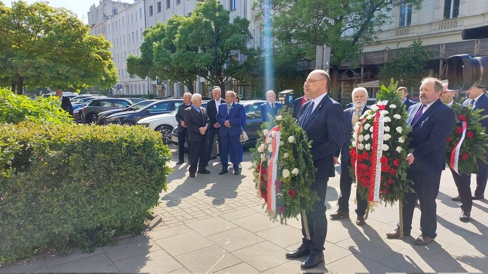 Obchody 42. rocznicy rejestracji NSZZ Rolników Indywidualnych „Solidarność” – Warszawa, 14 maja 2023. Fot. Karol Starowicz (IPN)