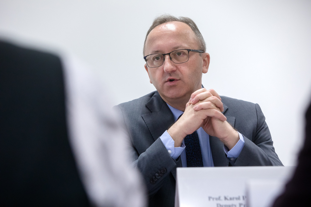 Delegacja z Estonii w Instytucie Pamięci Narodowej – Warszawa, 16 maja 2023. Fot. Sławek Kasper (IPN)