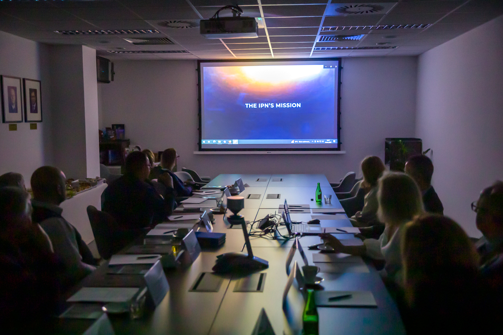 Delegacja z Estonii w Instytucie Pamięci Narodowej – Warszawa, 16 maja 2023. Fot. Sławek Kasper (IPN)