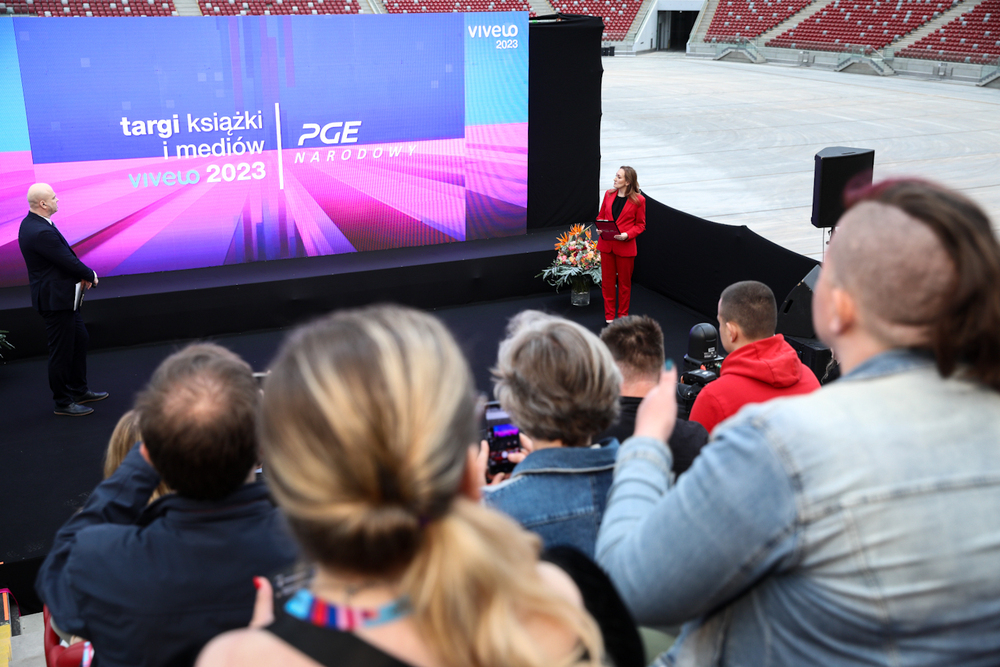 Instytut Pamięci Narodowej na Targach Książki i Mediów Vivelo 2023 – Warszawa, 18 maja 2023.  Fot. Sławek Kasper (IPN)